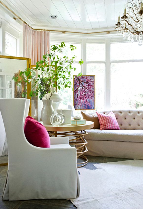 Crushing on Color: pink startwithfourwalls.com