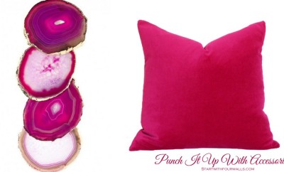 Crushing on Color: Pink startwithfourwalls.com