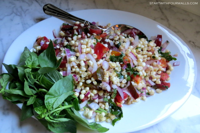 raw corn salad startwithfourwalls.com