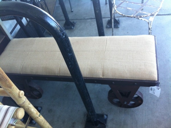 Industrial bench seat